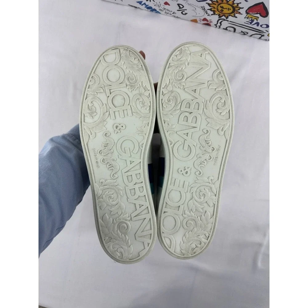 Dolce & Gabbana Saint Tropex High Sneakers Men's Size 10.5